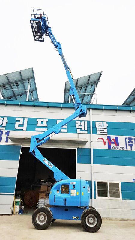 굴절식 16m 리프트 장비 - 엔진식