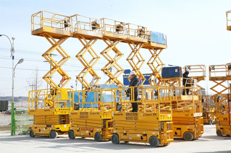 씨저 고소작업대 - 전기식