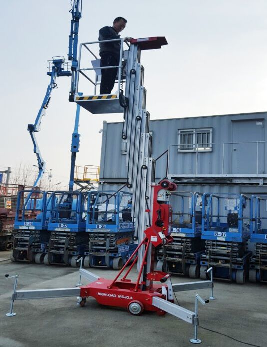 1인용 고소작업대(전기식유압)